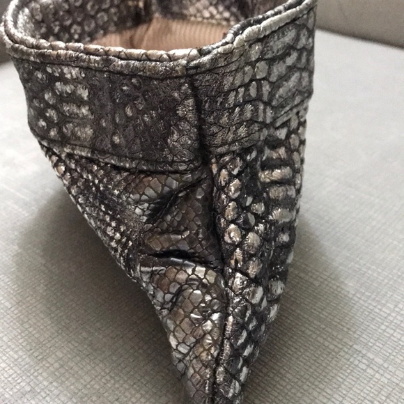 Lauren Merkin Embossed Leather Clutch - Picture 6 of 7